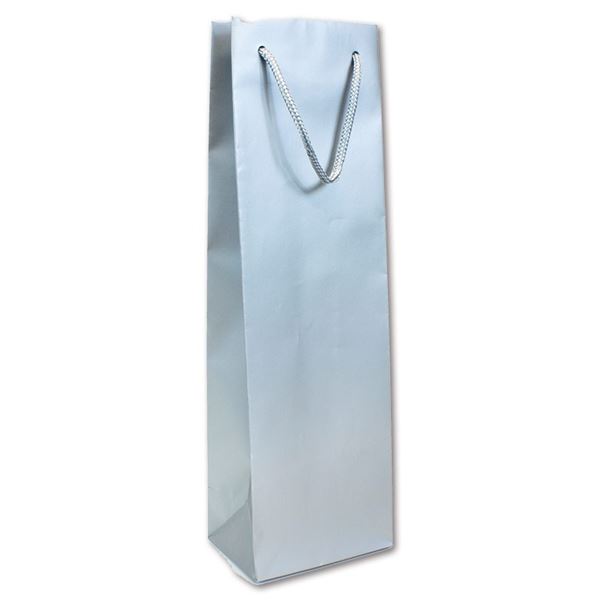 Wein-Geschenktasche, silber