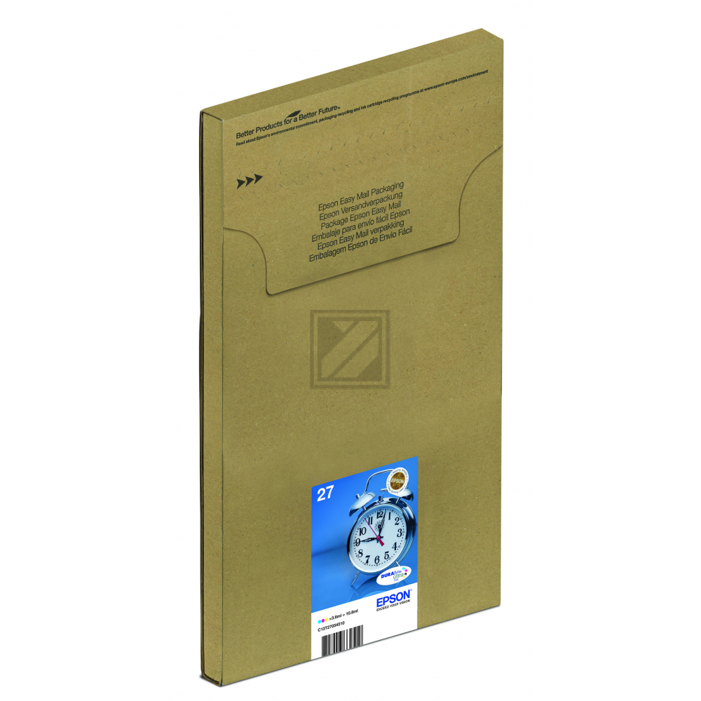 Epson Tintenpatrone (EasyMail) gelb, magenta, cyan (C13T27054510, T2705)