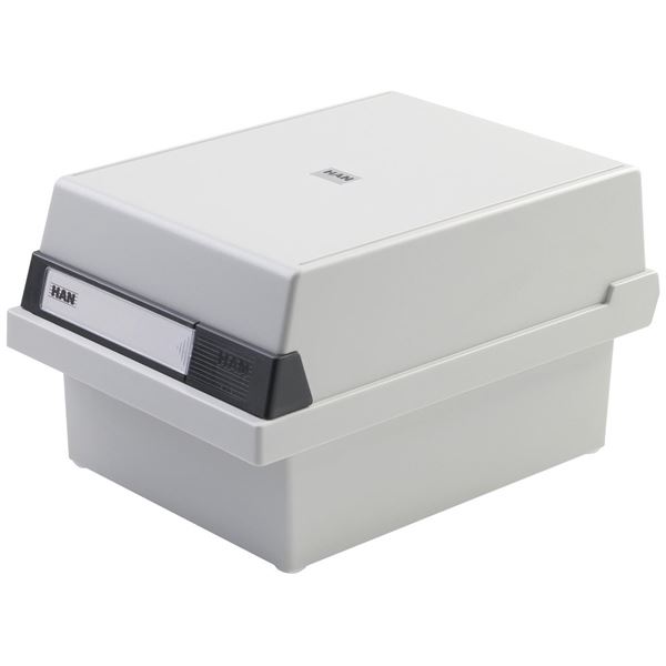 Karteikasten A5q l.grau HAN 965-11 f. 800K
