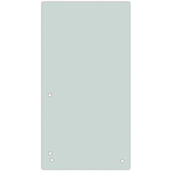 Donau Trennblätter, 1/3 A4, Papier, 100 Stück, grau