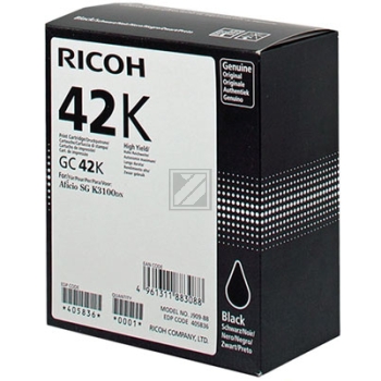 Ricoh Gel-Kartusche schwarz HC plus (405836, GC-42K)