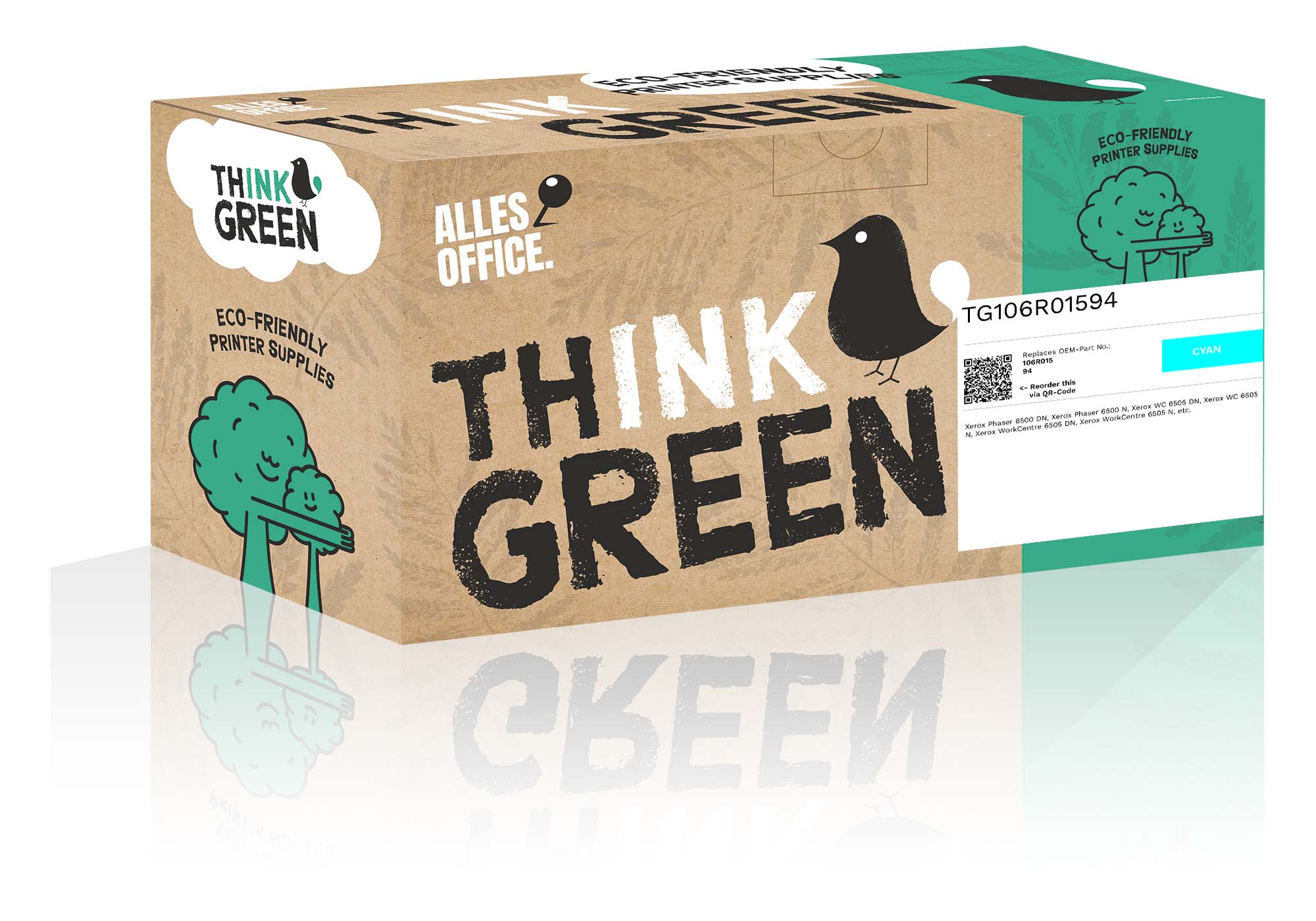 ThinkGreen Xerox 106R01594 Toner cyan