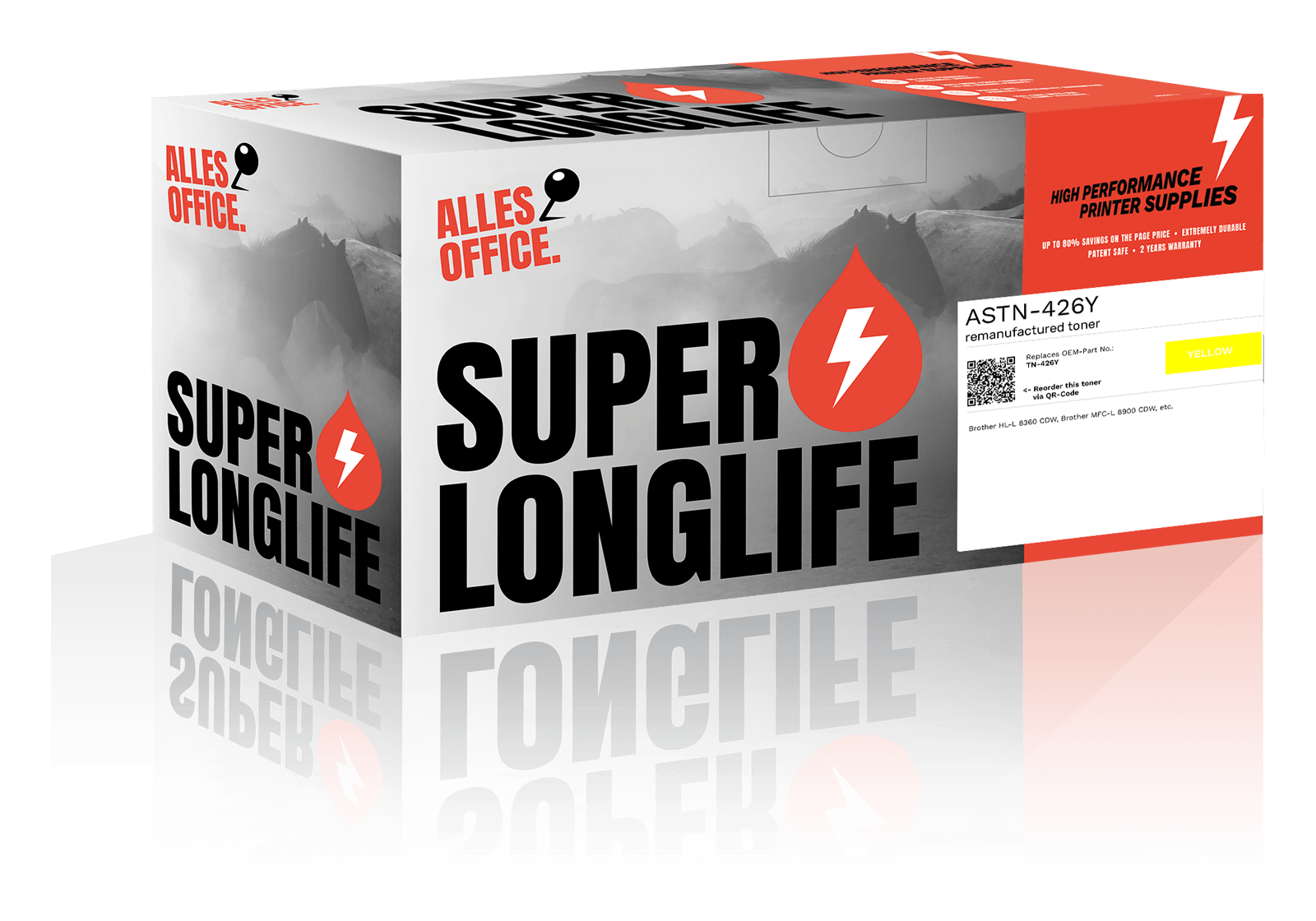 Superlonglife Brother TN-426Y Toner gelb