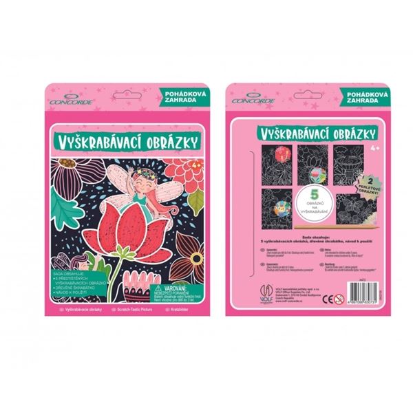 Rubbelbilder Concorde, Feengarten