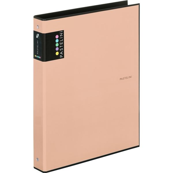 Vierringbinder PASTELINI A4, 4cm, apricot
