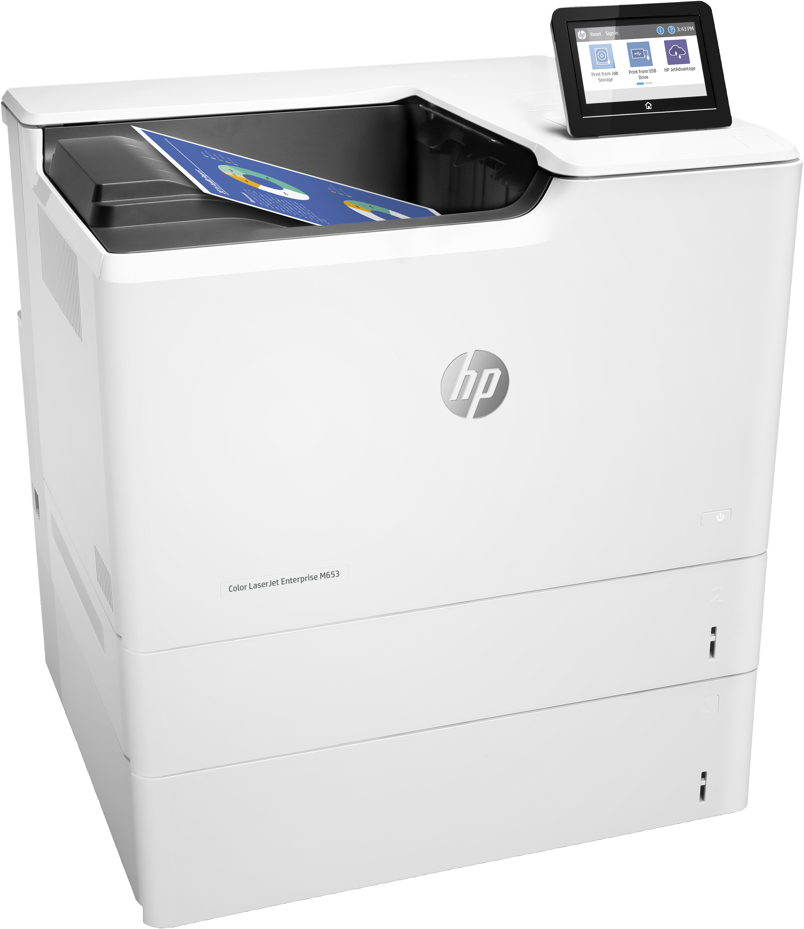 HP Color LaserJet Enterprise M653x Farbe 1200 x 1200 DPI A4 WLAN