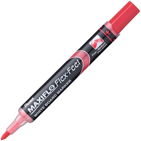 Whiteboard-Marker Pentel Maxiflo, rot