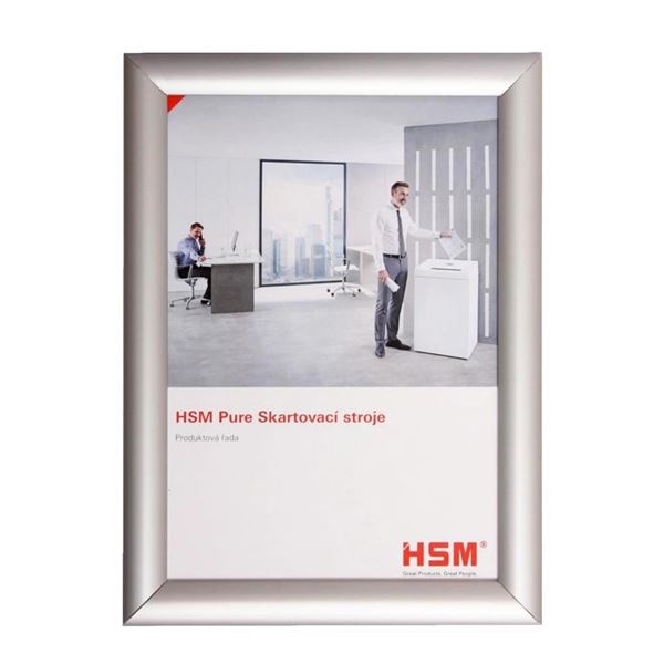 Klemmrahmen mit scharfen Ecken 25 mm, A0 84,1 x 119,8 cm