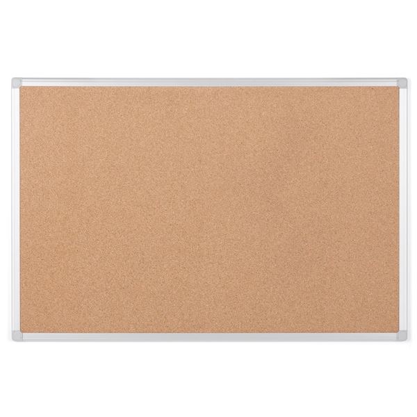 Erdkorkplatte 120 x 90 cm - Aluminiumrahmen