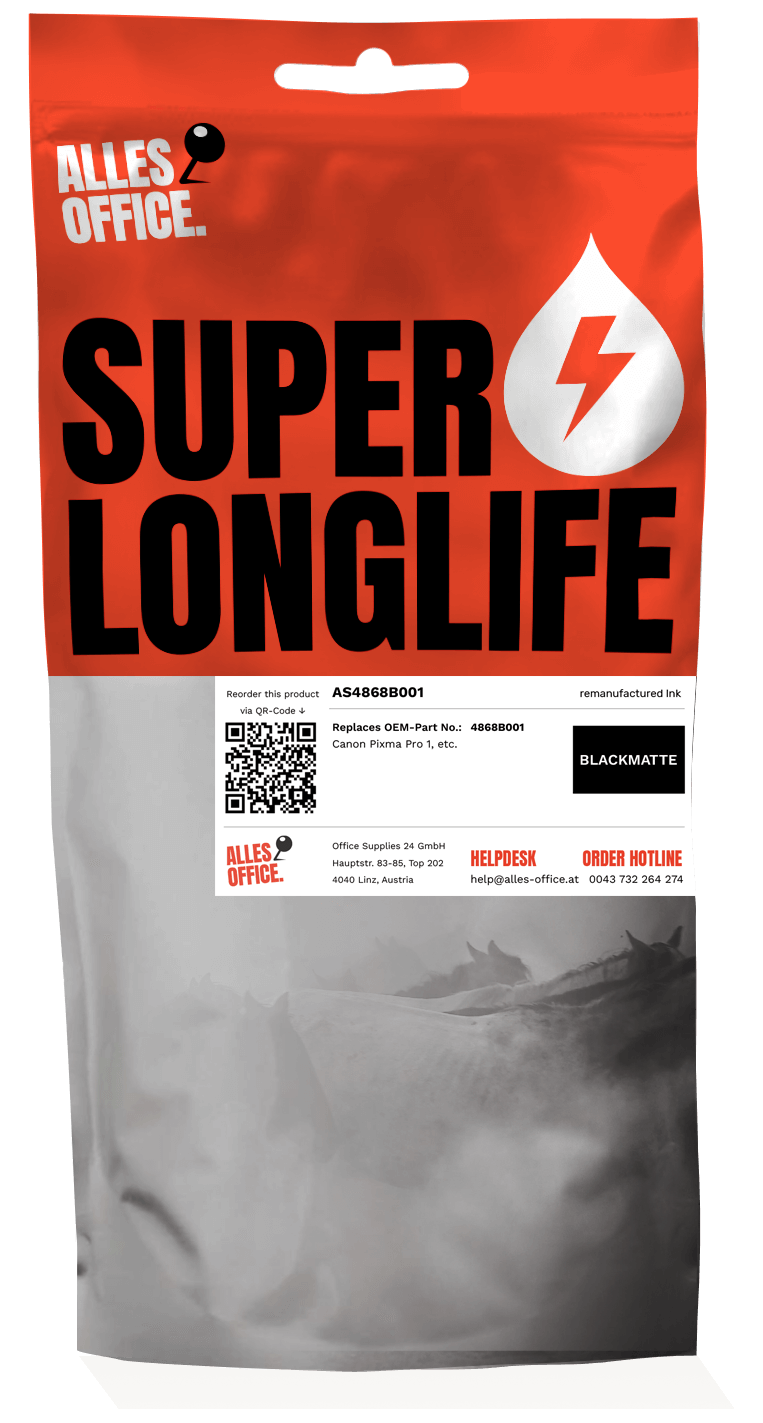 Superlonglife Canon 4868B001 / PGI-29MBK Tinte