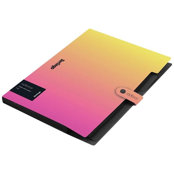 Datei. Berlingo Radiance-A4,5fach, gelb und rosa.