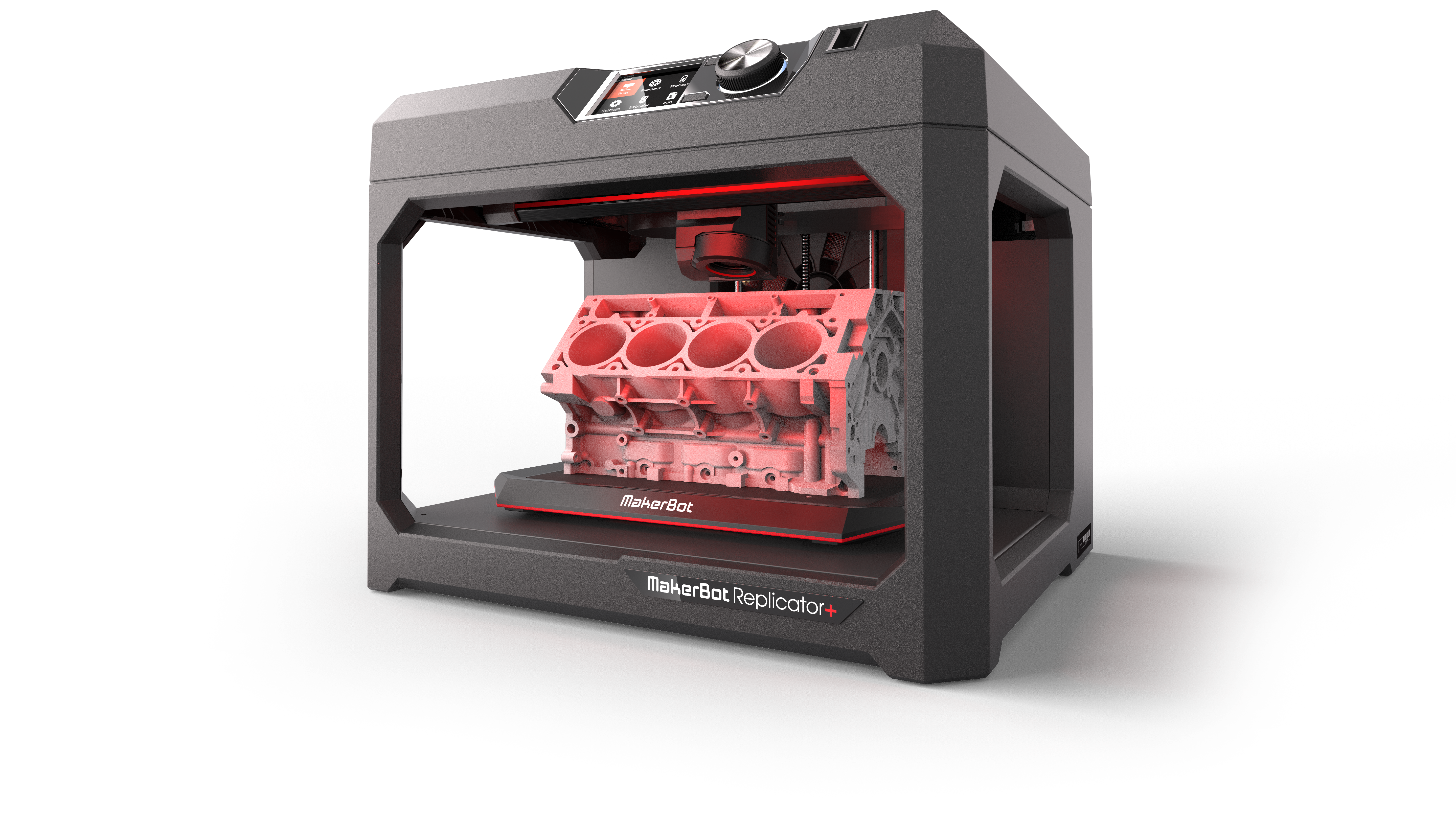 MakerBot Replicator+ 3D-Drucker Fused Deposition Modeling (FDM) WLAN