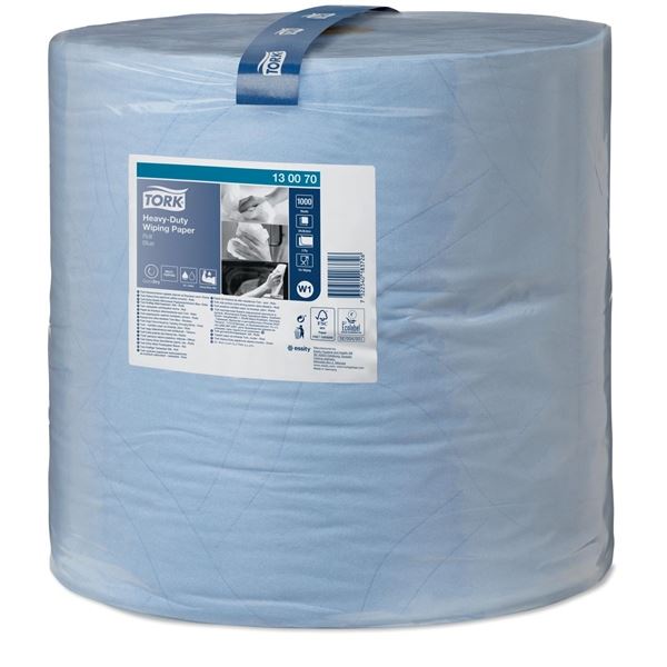 Tork Industrietücher - 2-lagig, blau, W1