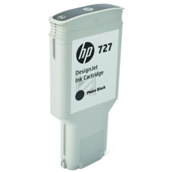 HP Tintenpatrone photo schwarz HC plus (F9J79A, 727)