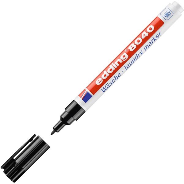Wäschemarker 1mm schwarz EDDING 8040-001
