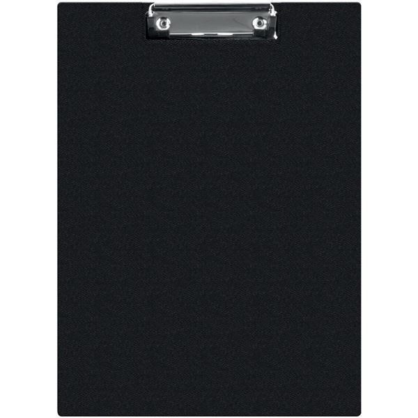 Verschließbarer Schreibblock mit Clip DONAU-A4, schwarz