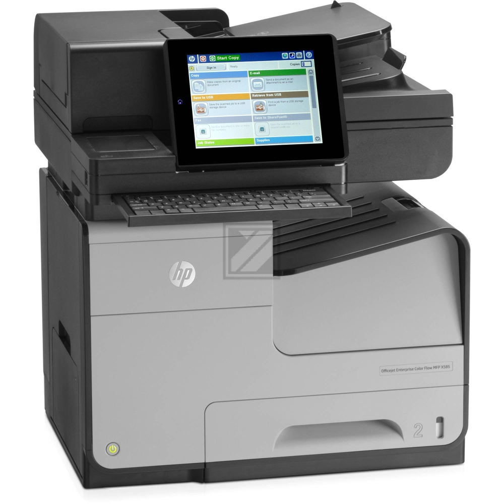 HP Officejet Enterprise Color Flow MFP X 585 Z (B5L06A)