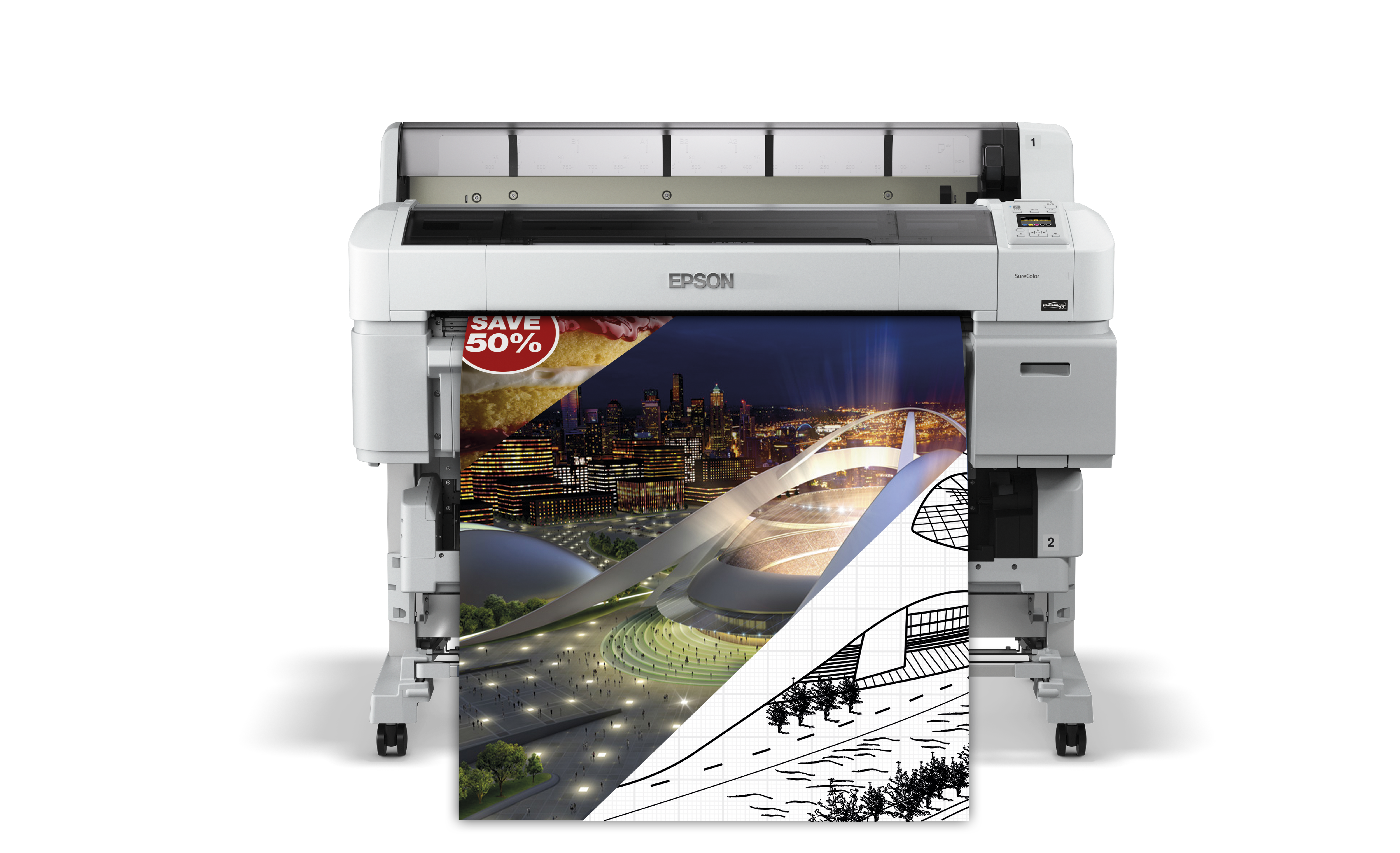 Epson SureColor SC-T5200 PS MFP Großformatdrucker