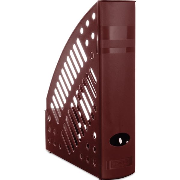 Zeitschriftenständer Donau, Kunststoff, bordeauxrot