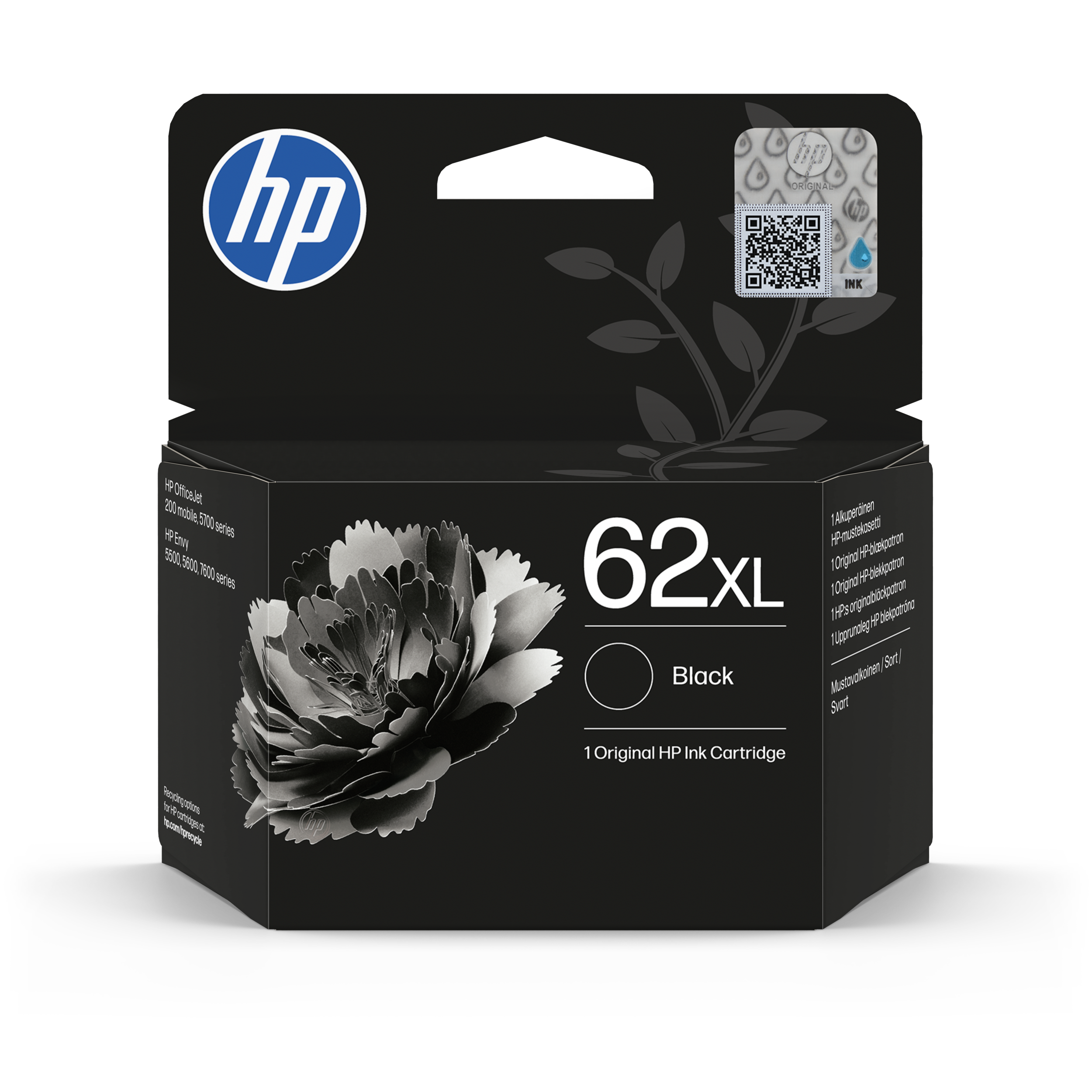 Original HP D14SKAE#LS1 / 62XL Tinte schwarz