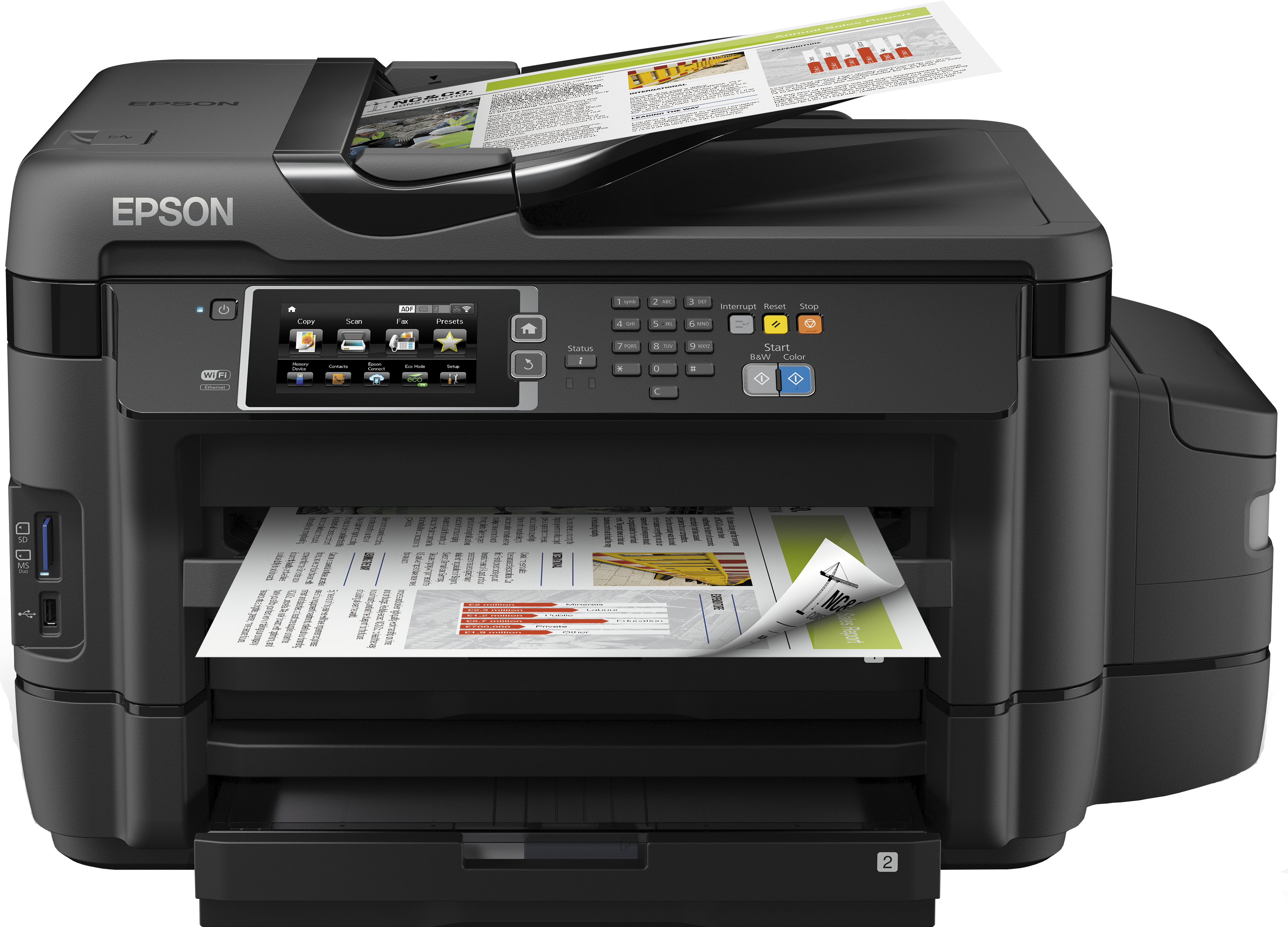 Epson L1455 Tintenstrahl A3+ 4800 x 1200 DPI 32 Seiten pro Minute WLAN