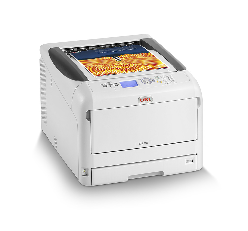OKI C823dn Farbe 600 x 1200 DPI A3