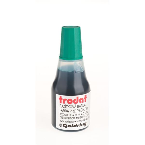 Trodat Stempelfarbe, 25 ml, grün
