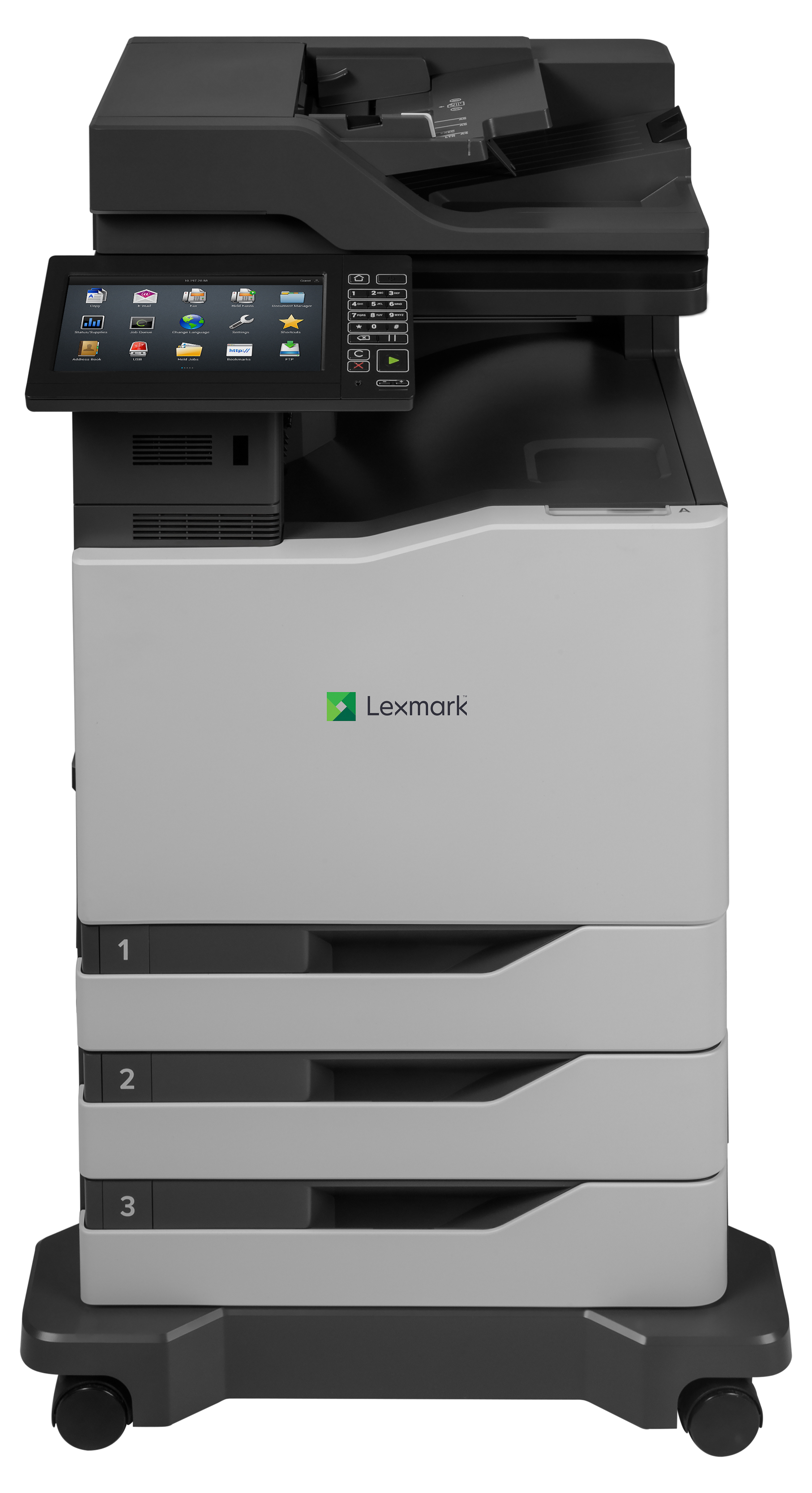 Lexmark CX825dte Laser 1200 x 1200 DPI 52 Seiten pro Minute A4
