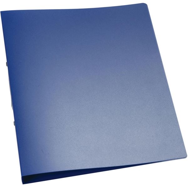 2-Ring Connect Rücken 3 cm, Kunststoff, blau