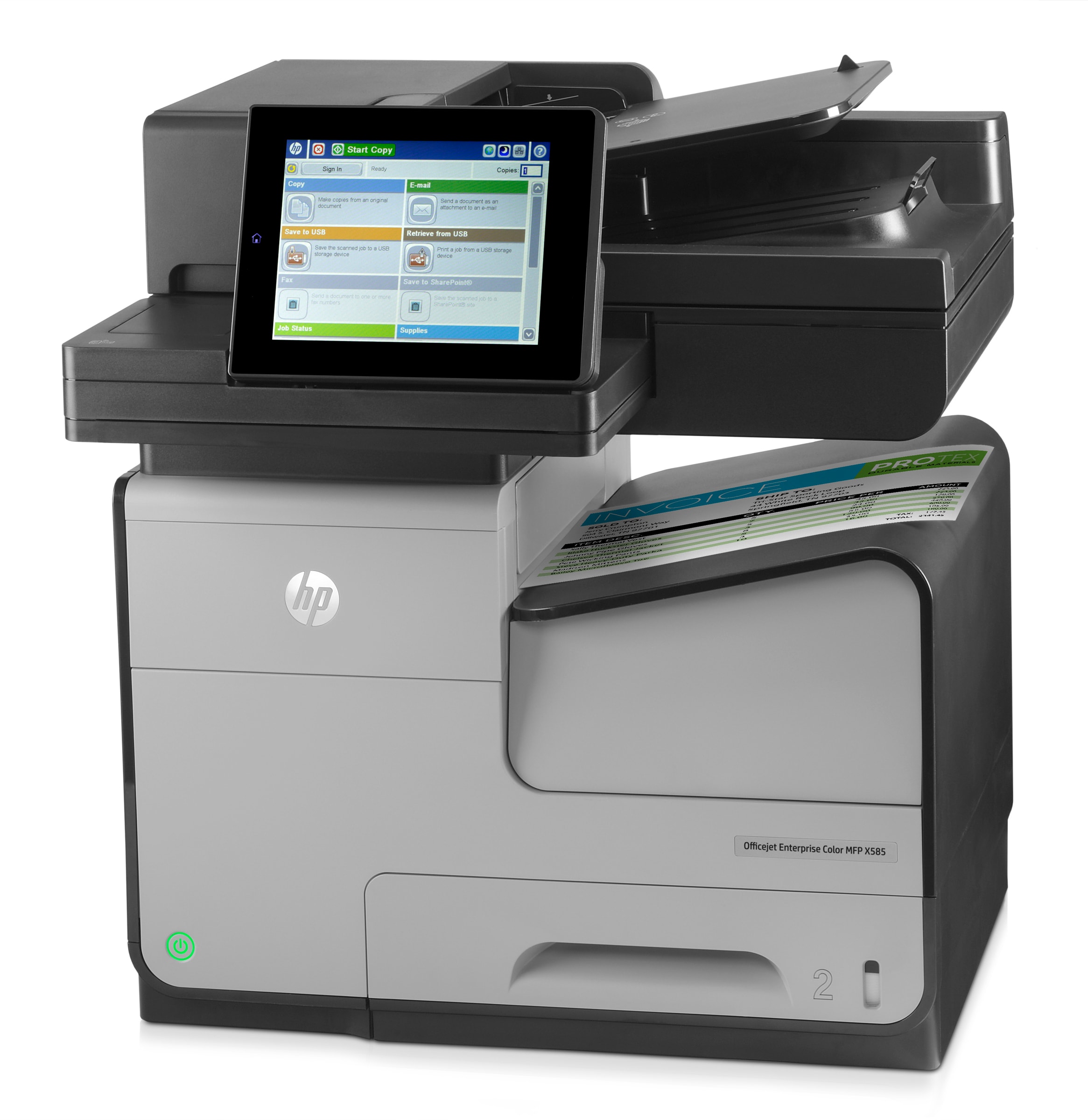 HP OfficeJet Enterprise Color-MFP X585f