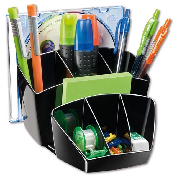 Schreibtisch-Organizer Cep Confort, schwarz