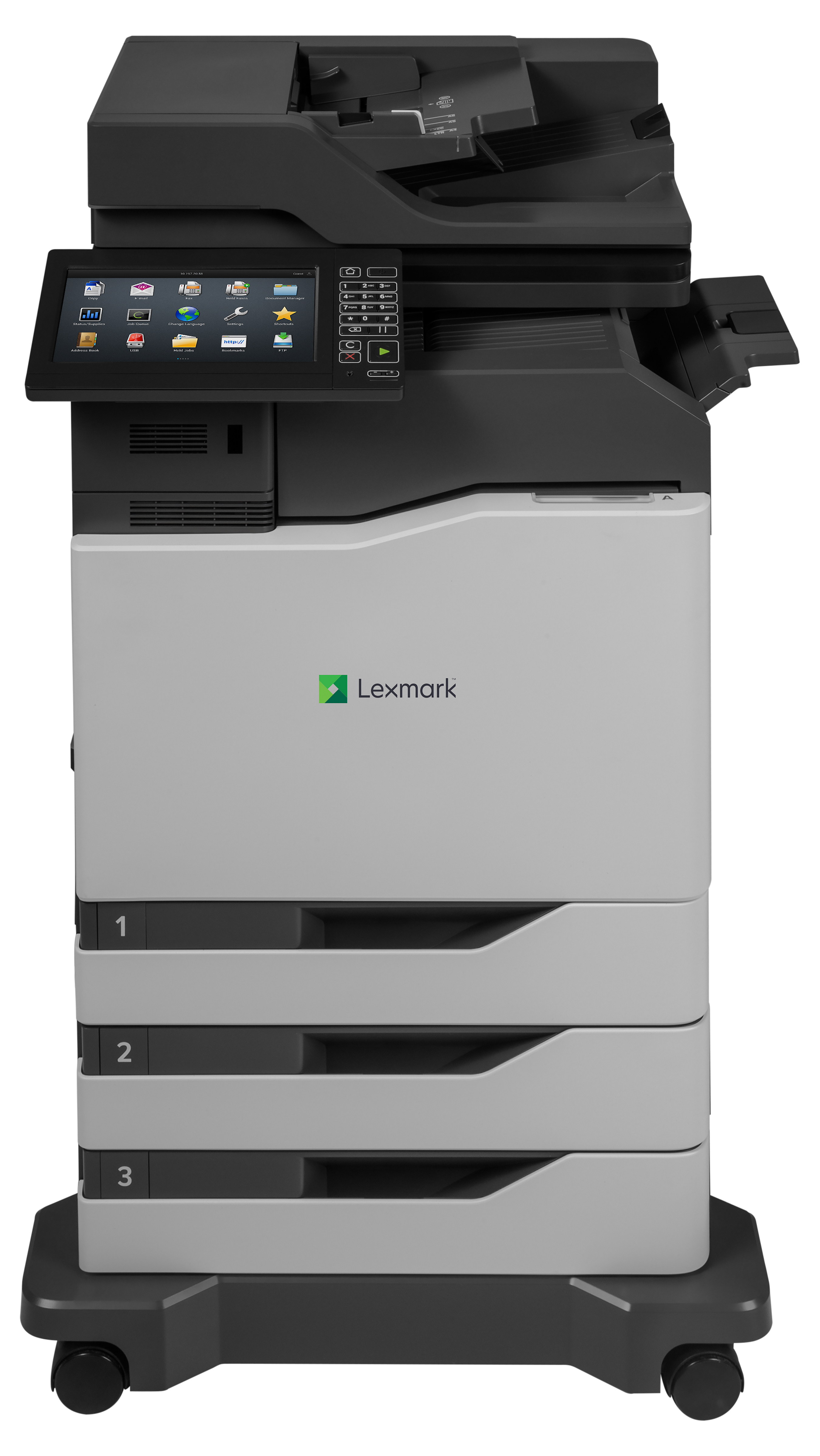 Lexmark CX825dtfe Laser 1200 x 1200 DPI 52 Seiten pro Minute A4