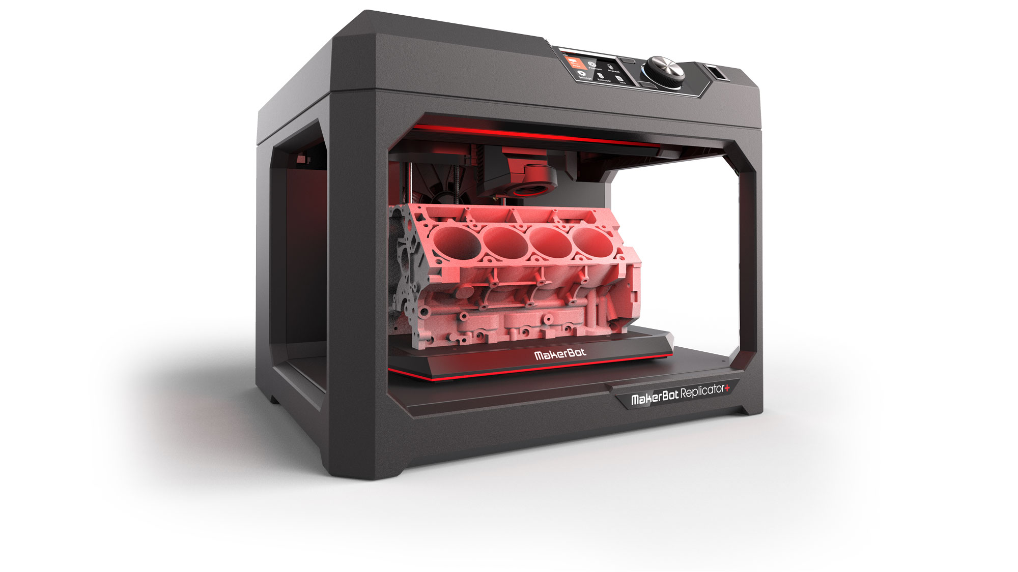 MakerBot Replicator+ 3D-Drucker Fused Deposition Modeling (FDM) WLAN