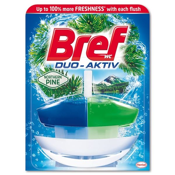 Hängendes Toilettengel Bref Duo Aktiv