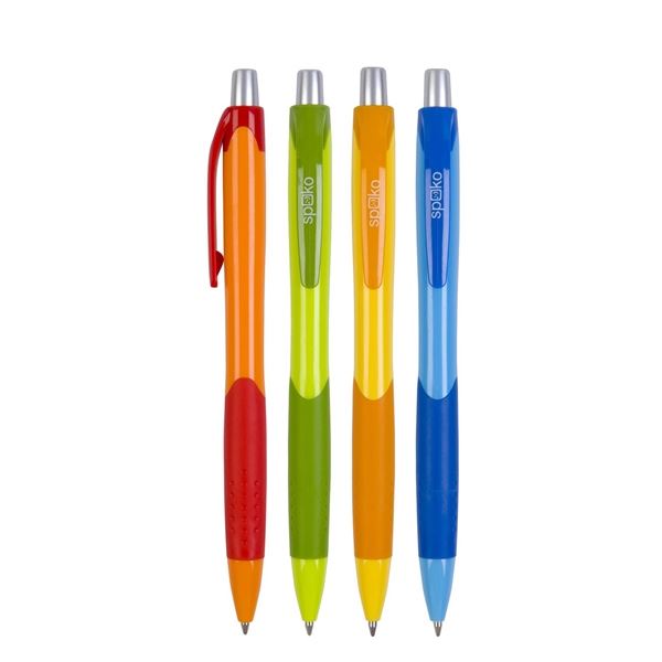 Kugelschreiber Spoko Fruity, bunt gemischt