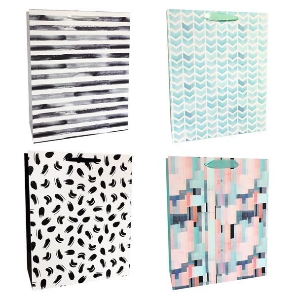 Geschenktüte - 26 x 32 cm, Muster, 1 Stück