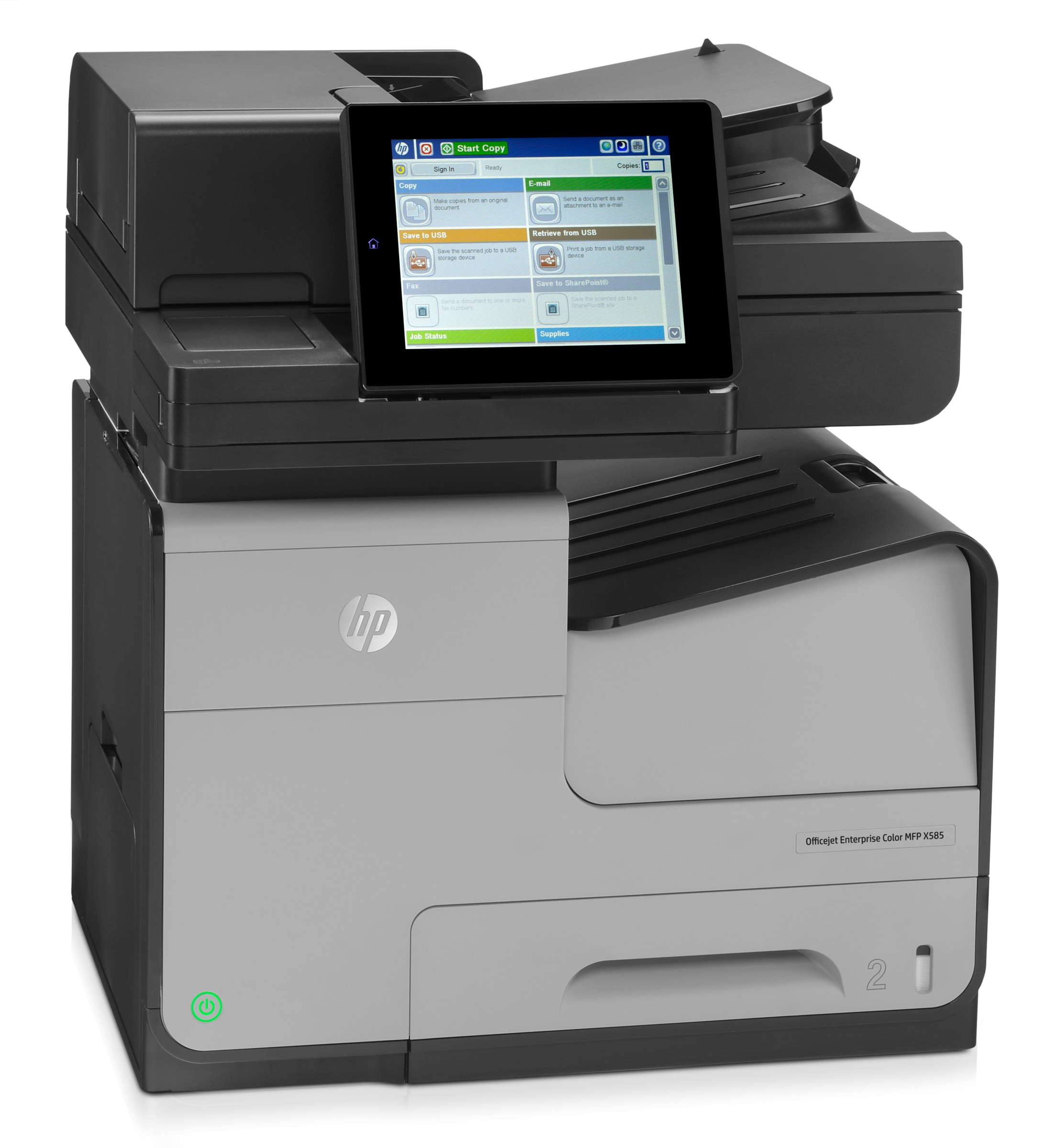 HP OfficeJet Enterprise Color-MFP X585f
