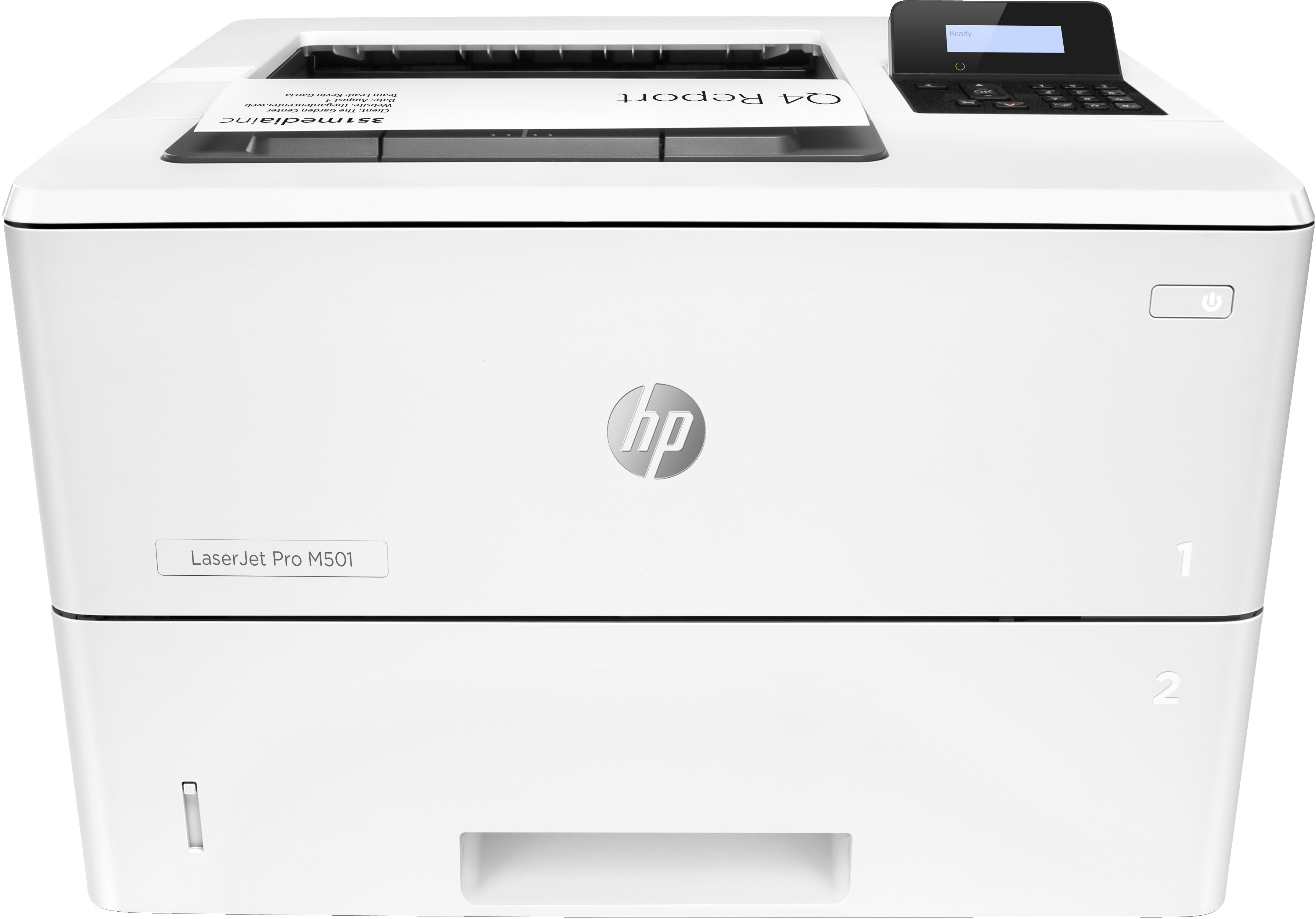 HP LaserJet Pro M501dn, Drucken, Beidseitiger Druck