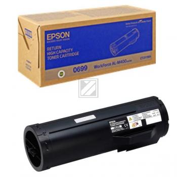 Epson Toner-Kit Return schwarz HC (C13S050699, 0699)