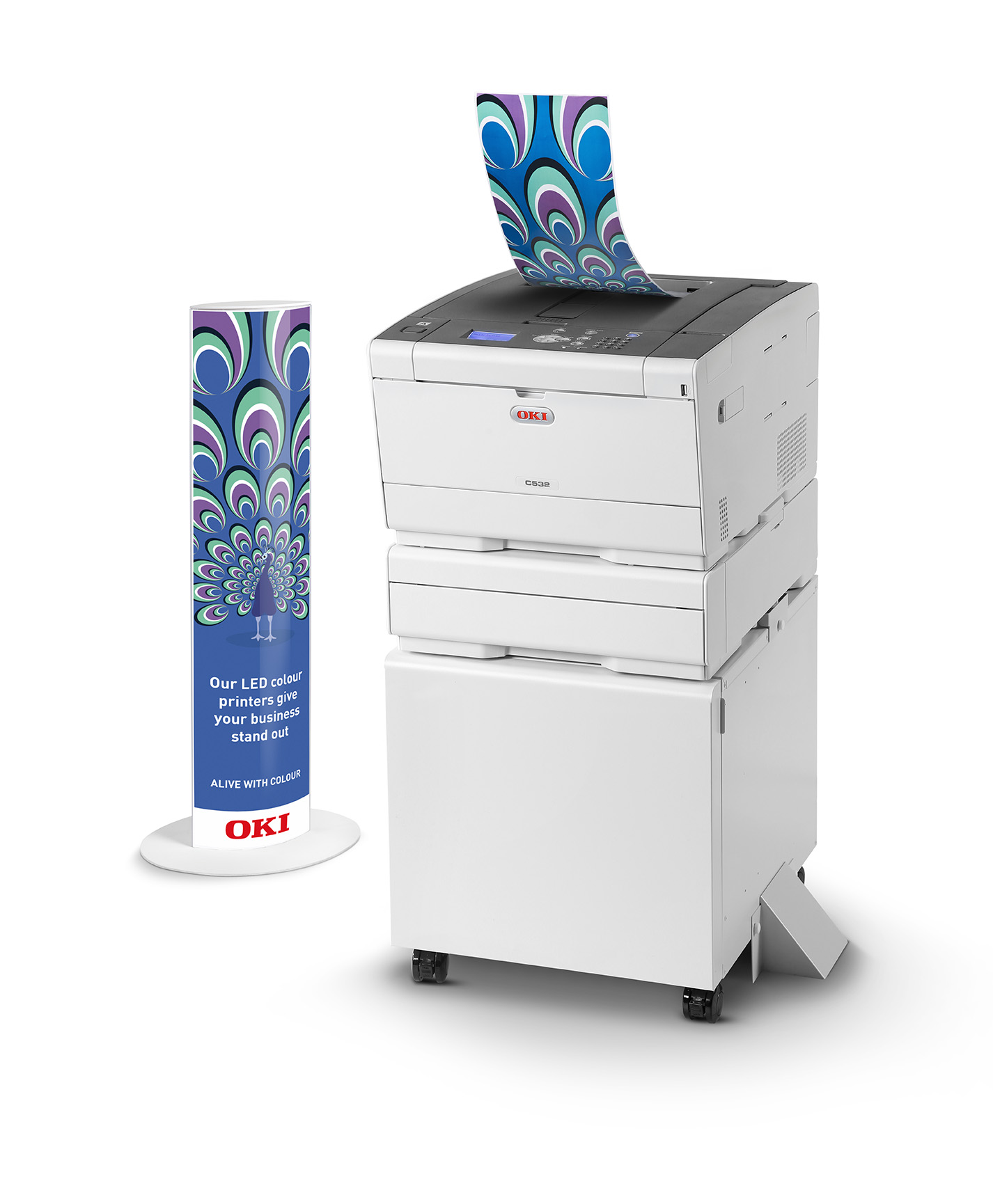 OKI C532dn Farbe 1200 x 1200 DPI A4