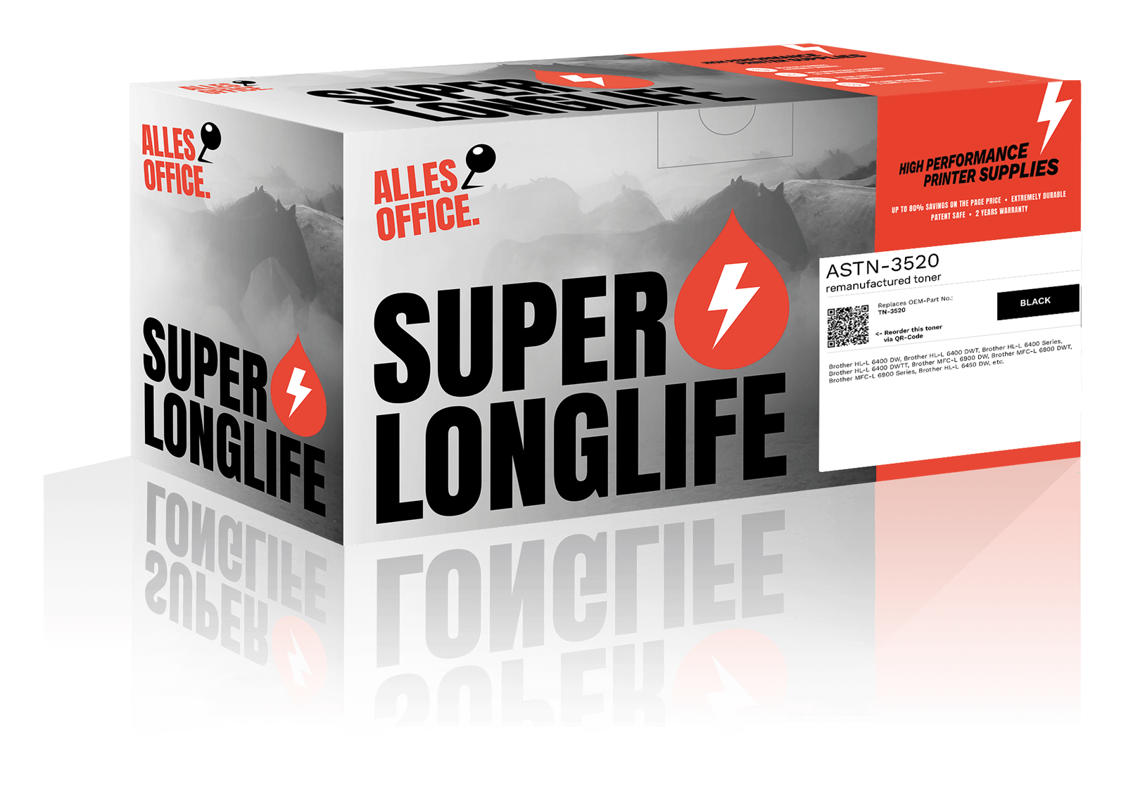 Superlonglife Brother TN-3520 Toner schwarz