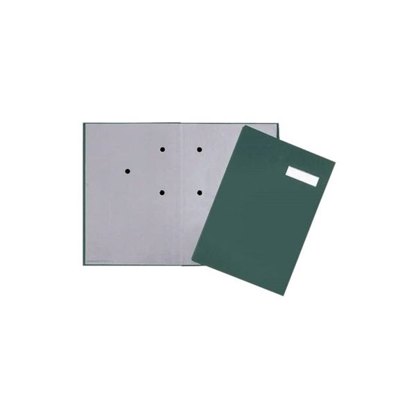 Unterschriftenbuch A4 Connect 20 Fächer, grün