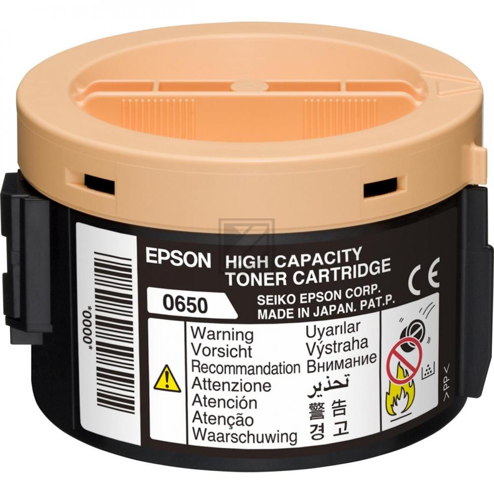 Epson Toner-Kit schwarz HC (C13S050650, 0650)