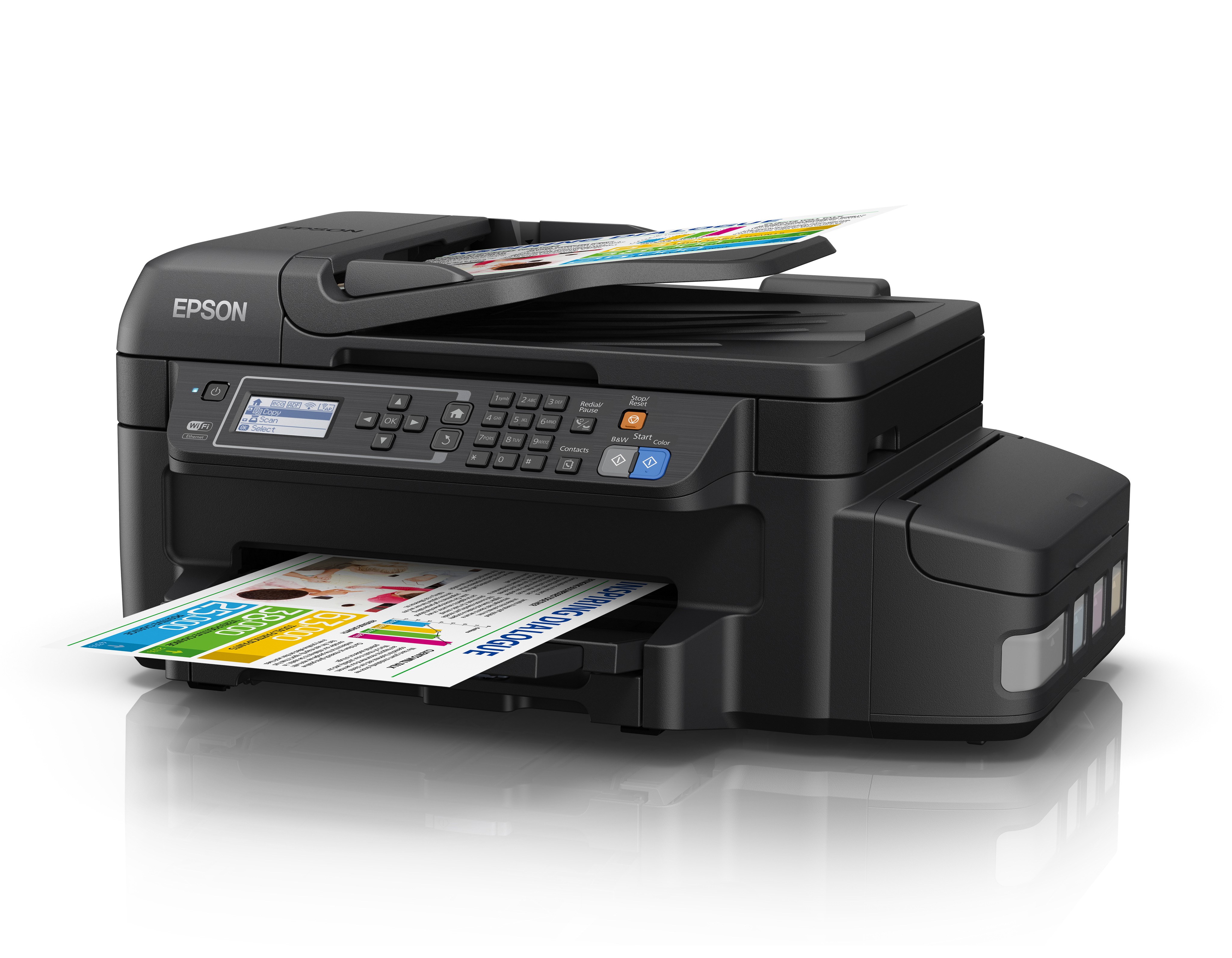 Epson EcoTank ET-4550 Tintenstrahl A4 4800 x 1200 DPI 13,7 Seiten pro Minute WLAN