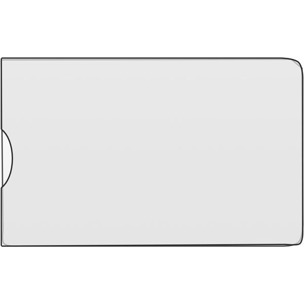 Selbstklebende Visitenkartentaschen, Faltöffnung. 10Stück