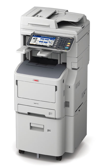 OKI MB770dnvfax LED 1200 x 1200 DPI 52 Seiten pro Minute A4