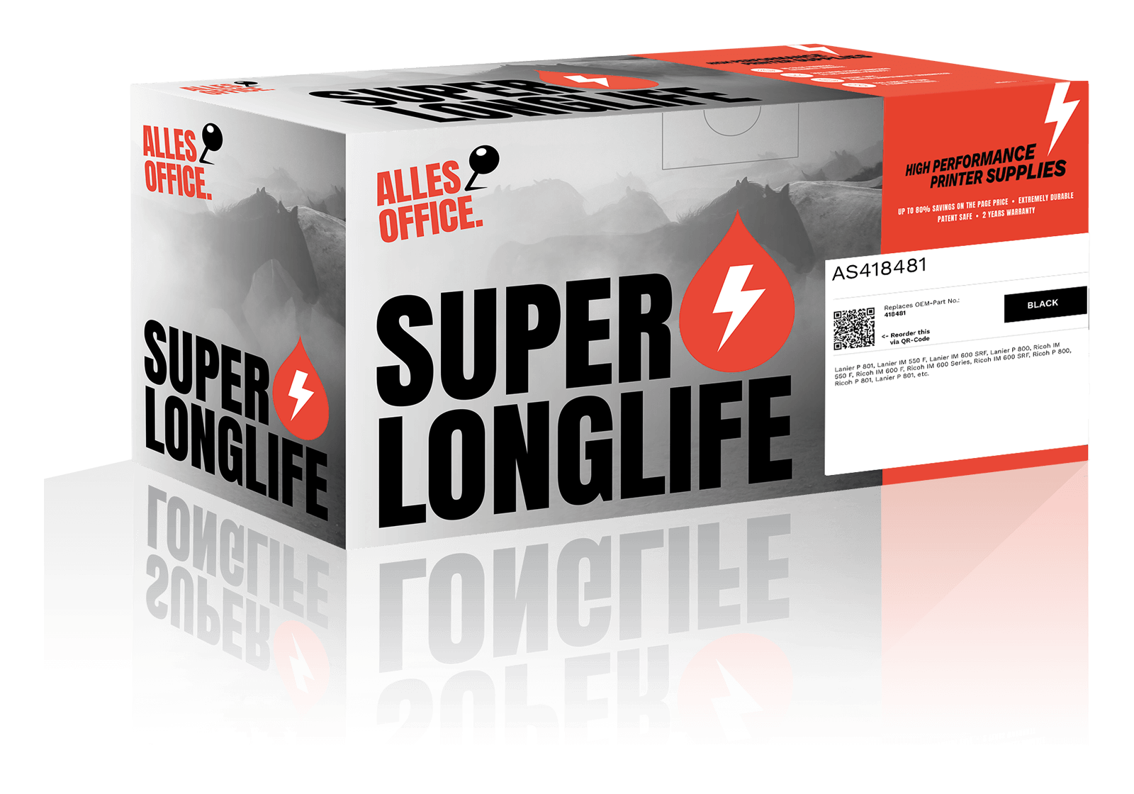 Superlonglife Ricoh 418481 Toner schwarz