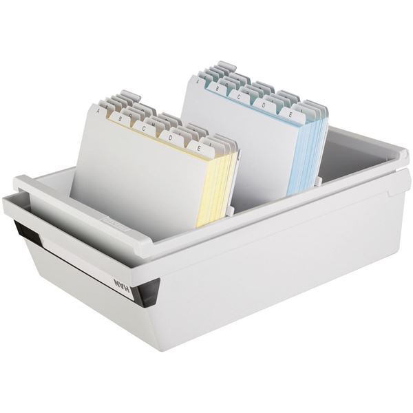 Karteikasten A5q l.grau HAN 955-11 f. 1300K