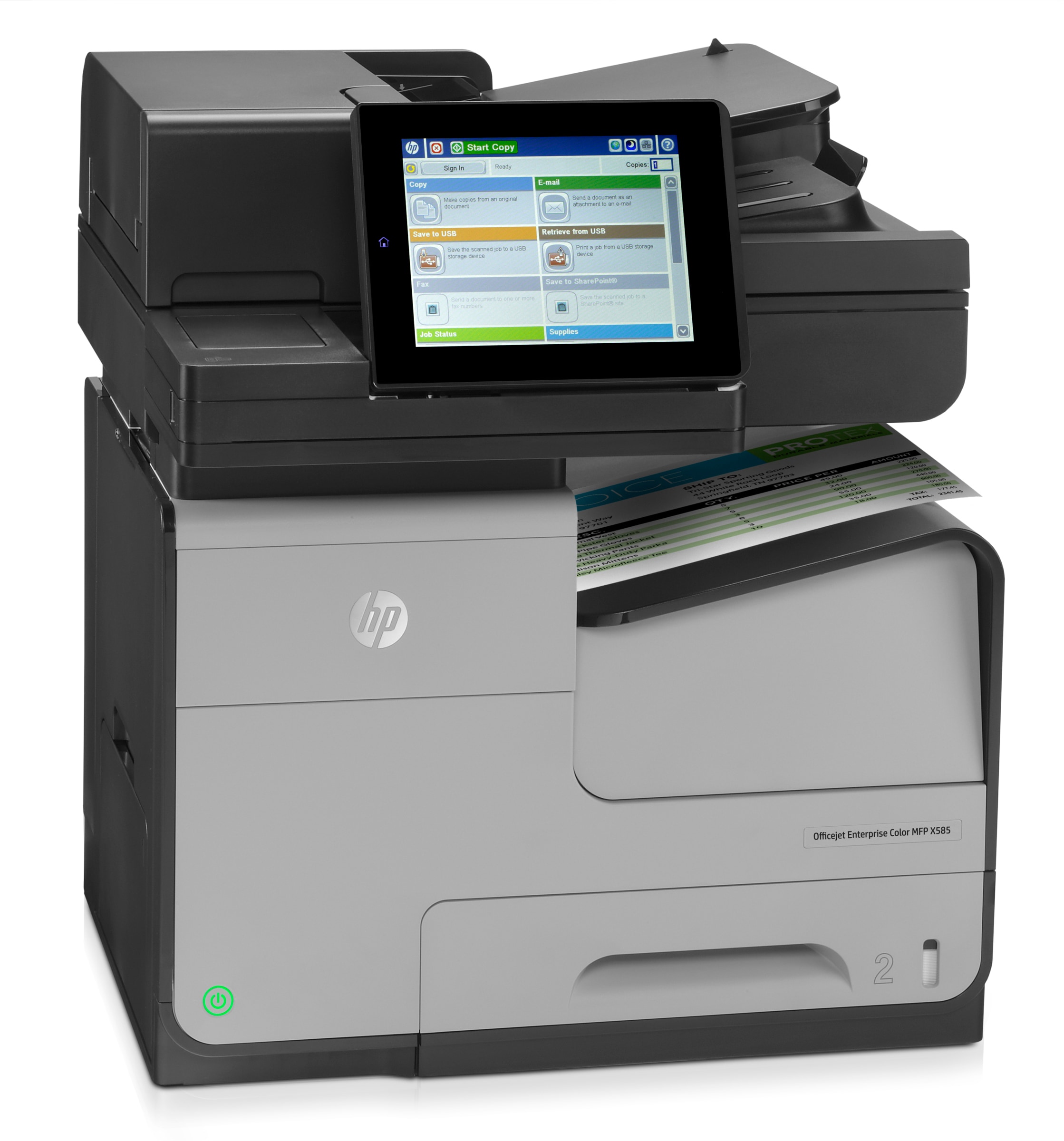 HP OfficeJet Enterprise Color-MFP X585dn
