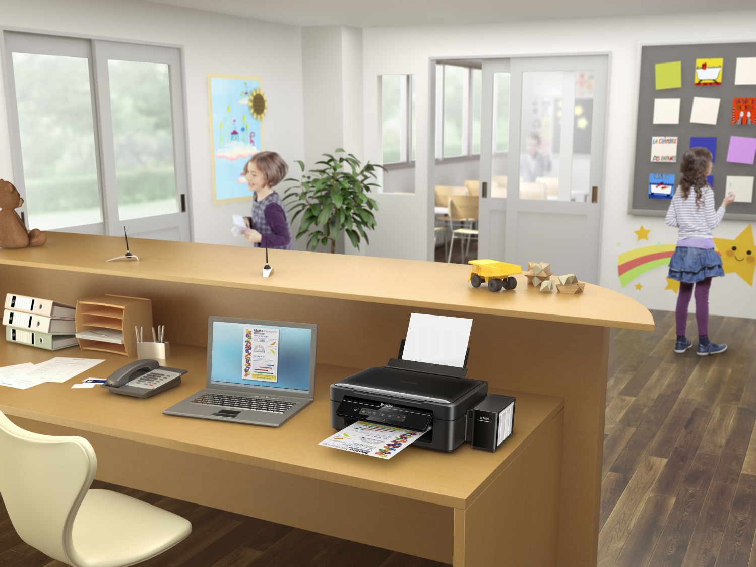 Epson L386 Tintenstrahl A4 5760 x 1440 DPI 33 Seiten pro Minute WLAN